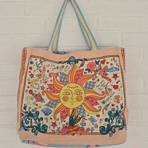 Brighton Mermaid Siren Song Canvas Tote - Picture 5 of 14